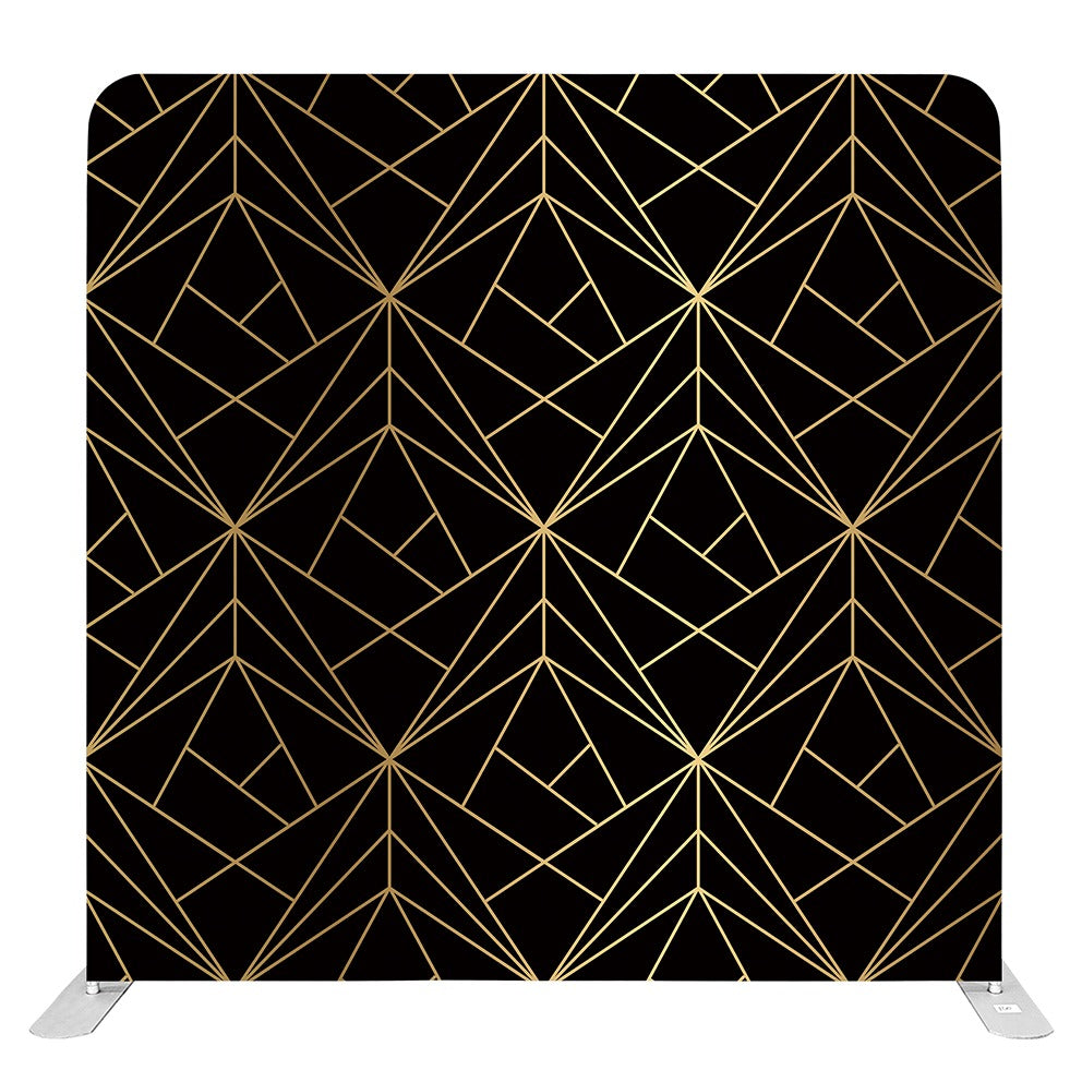 Black & Gold Art Deco (01) - Pillowcase Backdrop