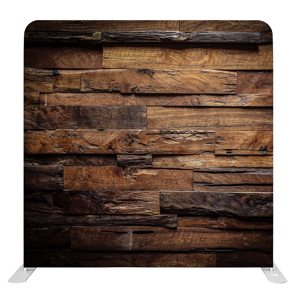 Railway Sleeper Wall (01) - Pillowcase Backdrop