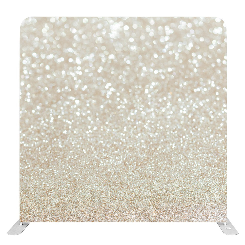 White Glitter Effect  (01) - Pillowcase Backdrop