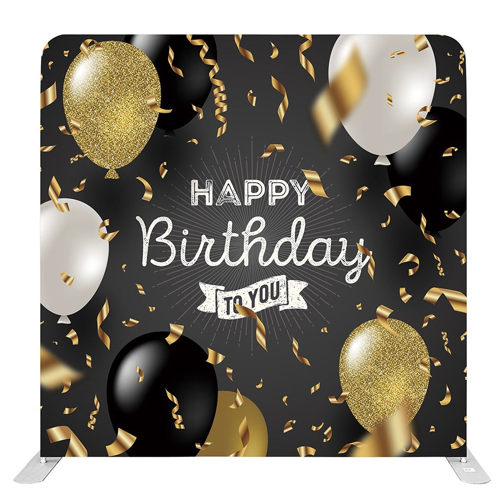Happy Birthday (01) - Pillowcase Backdrop